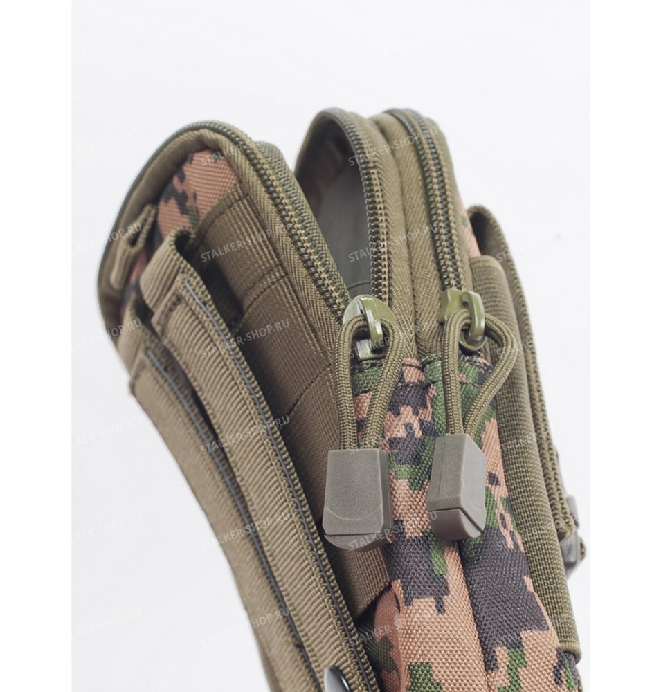 Подсумок под телефон molle digital woodland - UNIFORM59.RU - одежда в стиле  милитари