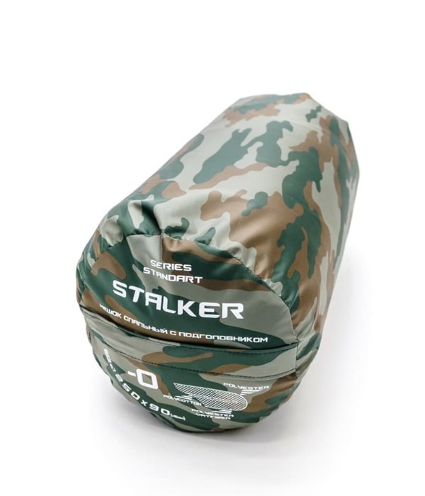 Спальный мешок Stalker Standart до 0 woodland ssh-138-0wood - фото 35060