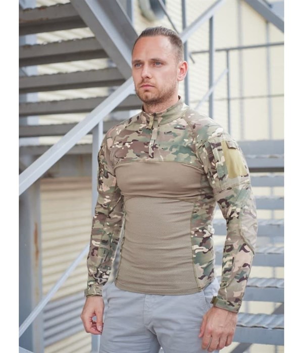 Рубашка тактическая Combat Shirt multicam rep-448mtp - фото 35072