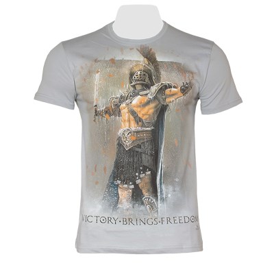 Футболка Gladiator grey DF036G - фото 37008